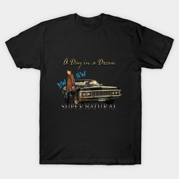 Limited Edition A Day in a Dream Supernatural T-Shirt by Ratherkool